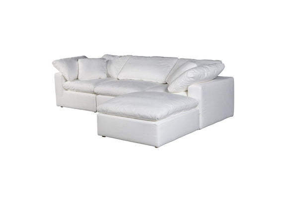 YJ-1015-05 Terra Condo Lounge Modular Sectional Cream White