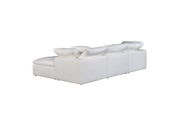 YJ-1015-05 Terra Condo Lounge Modular Sectional Cream White