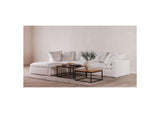 YJ-1015-05 Terra Condo Lounge Modular Sectional Cream White
