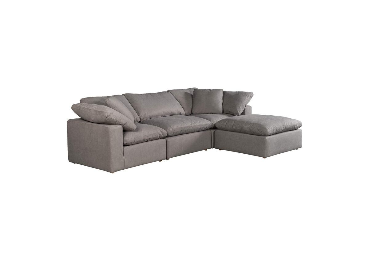 YJ-1015-29 Terra Condo Lounge Modular Sectional Light Grey