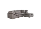 YJ-1015-29 Terra Condo Lounge Modular Sectional Light Grey