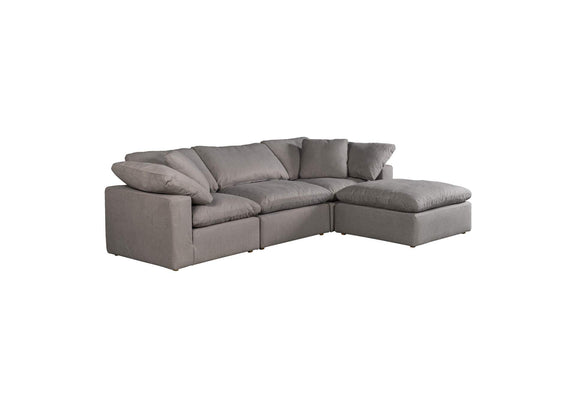 YJ-1015-29 Terra Condo Lounge Modular Sectional Light Grey