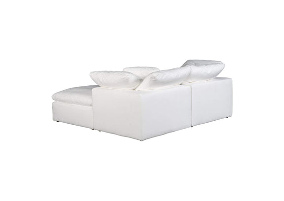 YJ-1016-05 Terra Condo Nook Modular Sectional Cream White