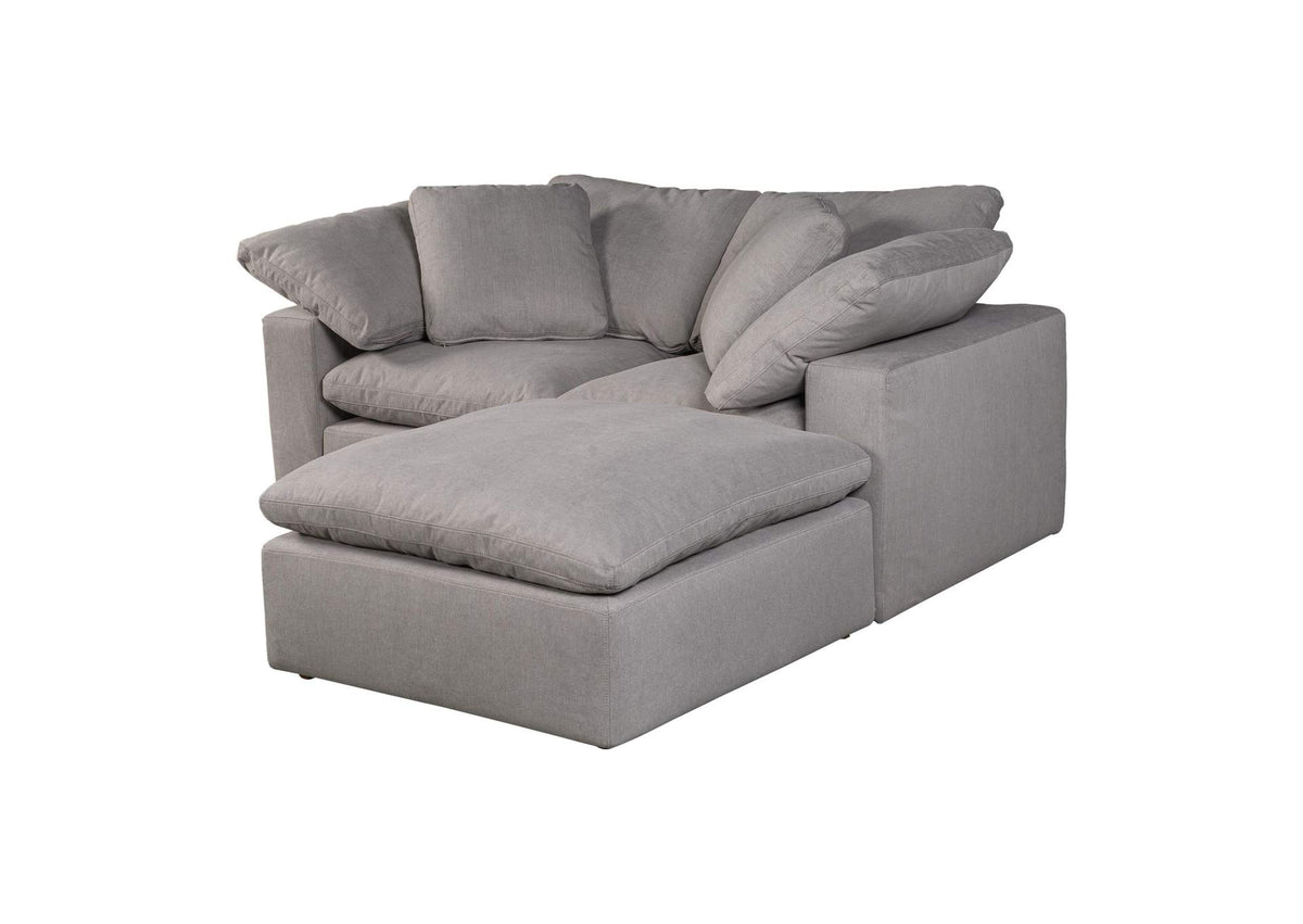 YJ-1016-29 Terra Condo Nook Modular Sectional Light Grey