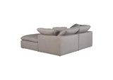 YJ-1016-29 Terra Condo Nook Modular Sectional Light Grey