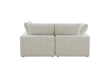 YJ-1016-49 Terra Condo Nook Modular Sectional Coastside Sand