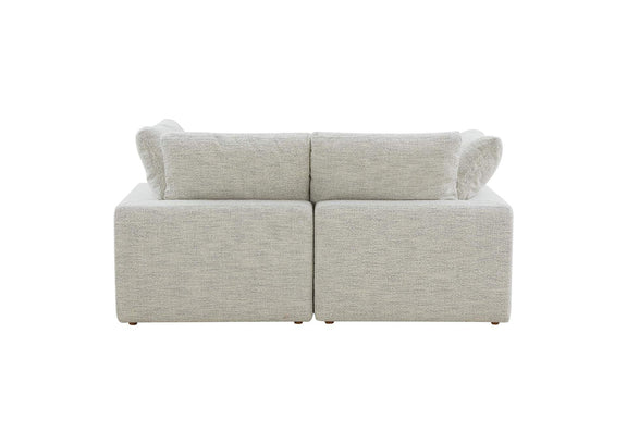 YJ-1016-49 Terra Condo Nook Modular Sectional Coastside Sand