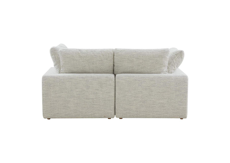 YJ-1016-49 Terra Condo Nook Modular Sectional Coastside Sand