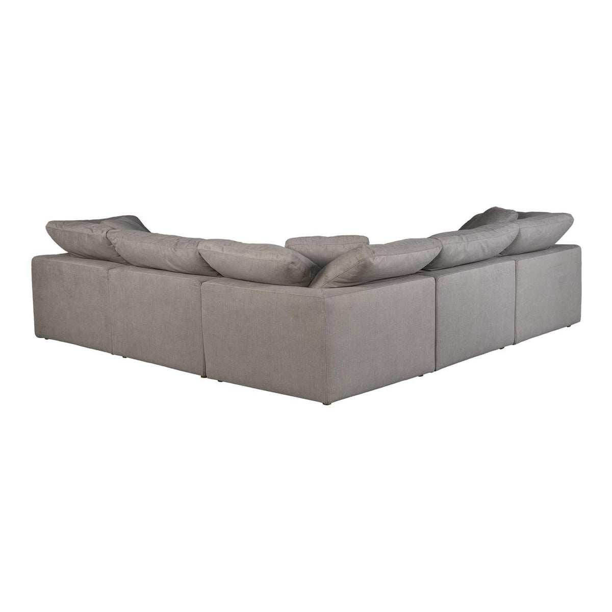 YJ-1017-29 Terra Condo Classic L - Shaped Modular Sectional Light Grey