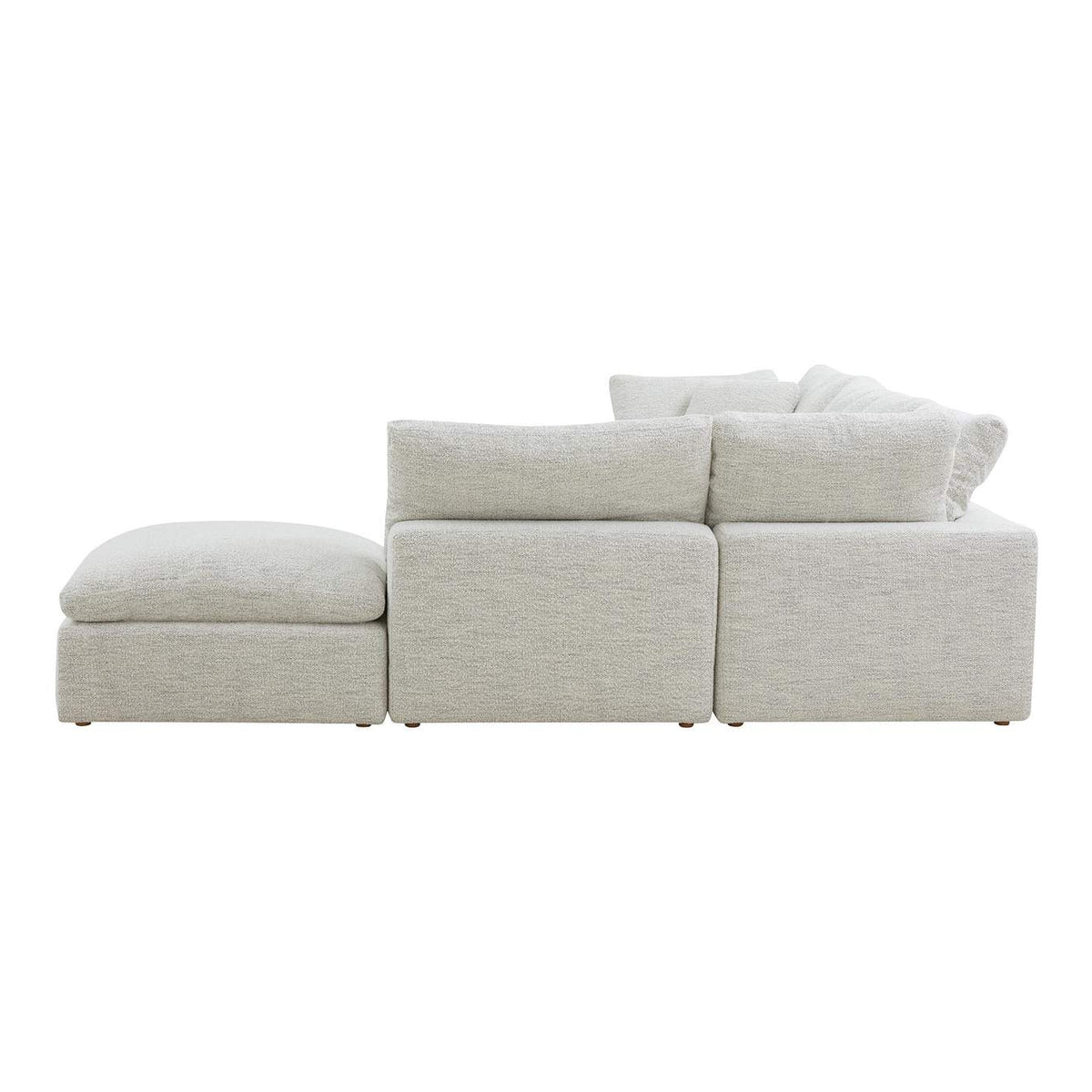 YJ-1018-49 Terra Condo Dream Modular Sectional Coastside Sand