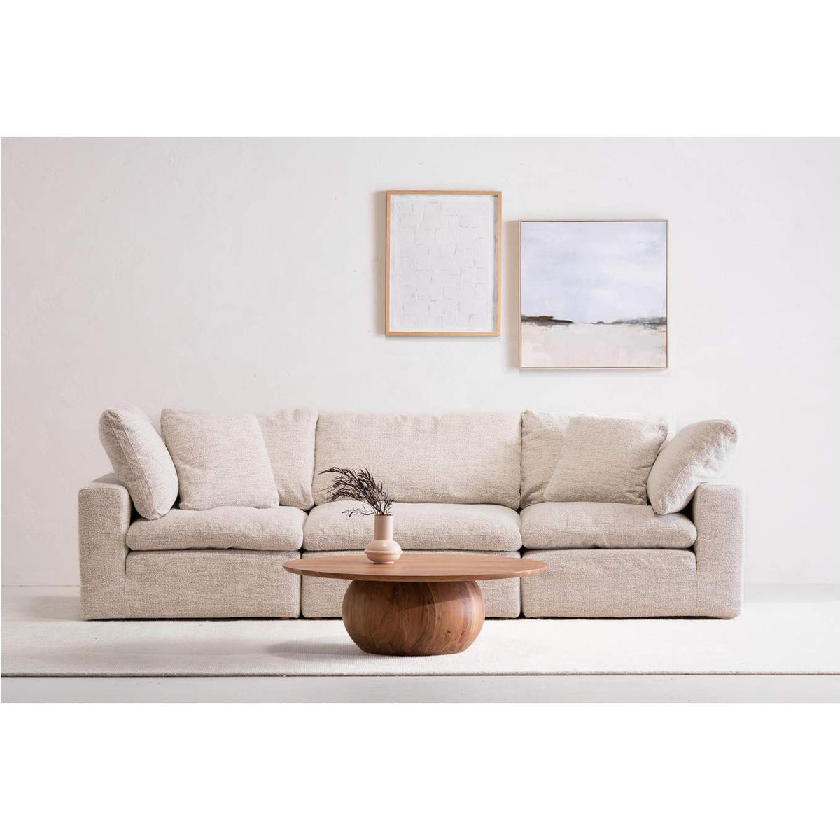 YJ-1026-49 Clay Modular Sofa Coastside Sand