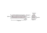 YJ-1027-05 Terra Modular Sofa Cream White
