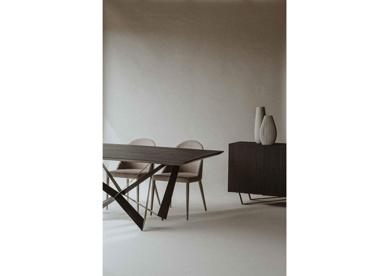 YM-1001-26 Burton Dining Chair Light Grey - Set Of Two