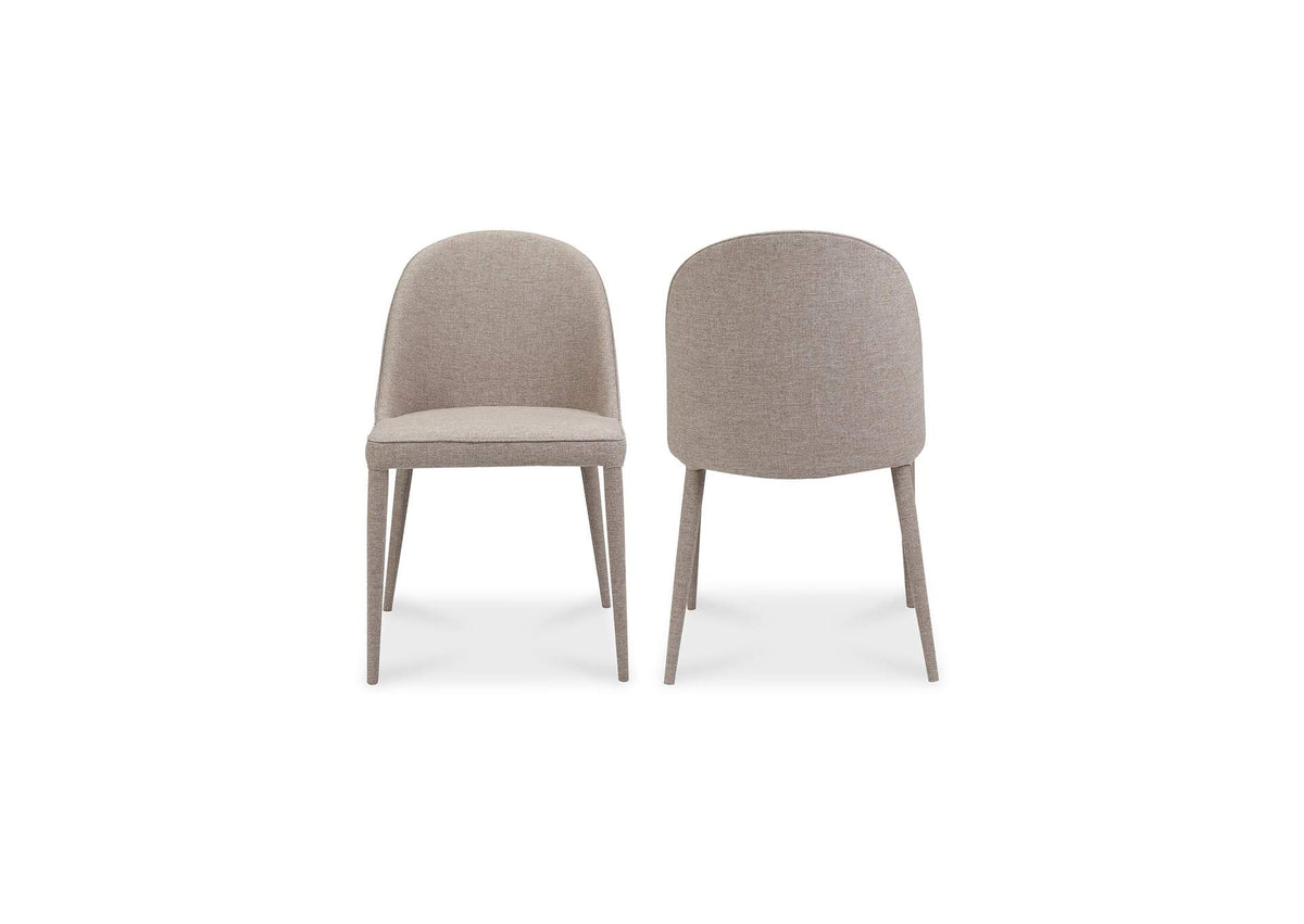 YM-1001-26 Burton Dining Chair Light Grey - Set Of Two