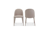 YM-1001-26 Burton Dining Chair Light Grey - Set Of Two