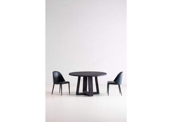 YM-1002-36 Burton Dining Chair Dark Teal Vegan Leather - Set Of Two