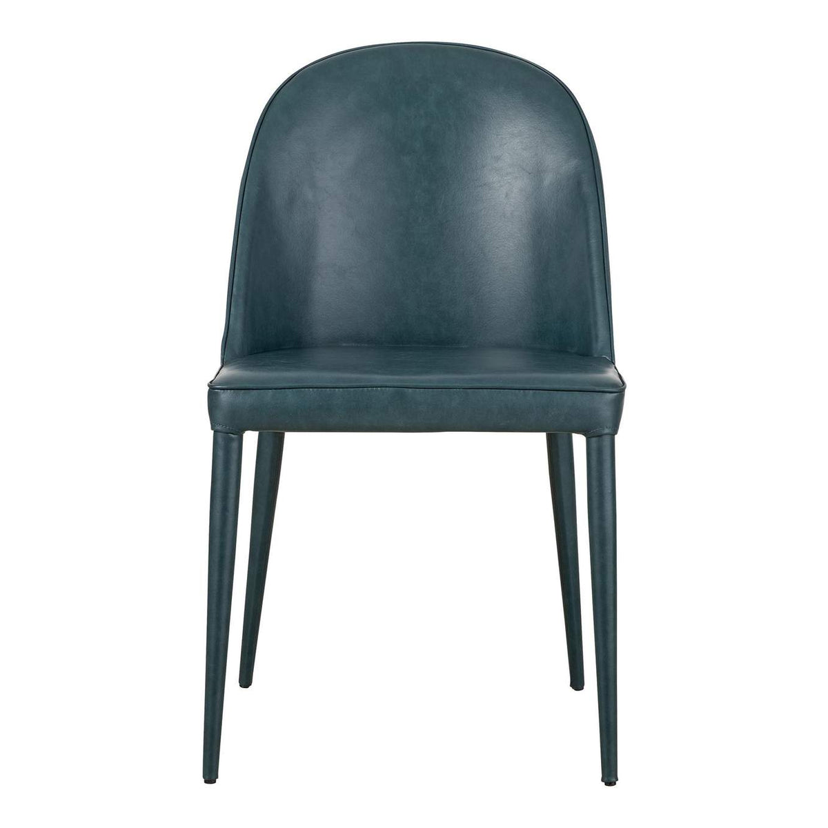YM-1002-36 Burton Dining Chair Dark Teal Vegan Leather - Set Of Two