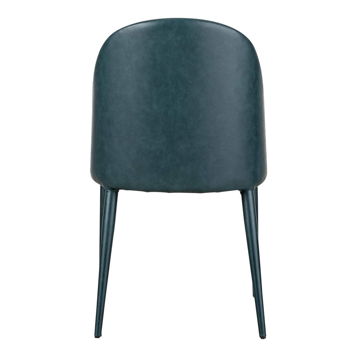 YM-1002-36 Burton Dining Chair Dark Teal Vegan Leather - Set Of Two