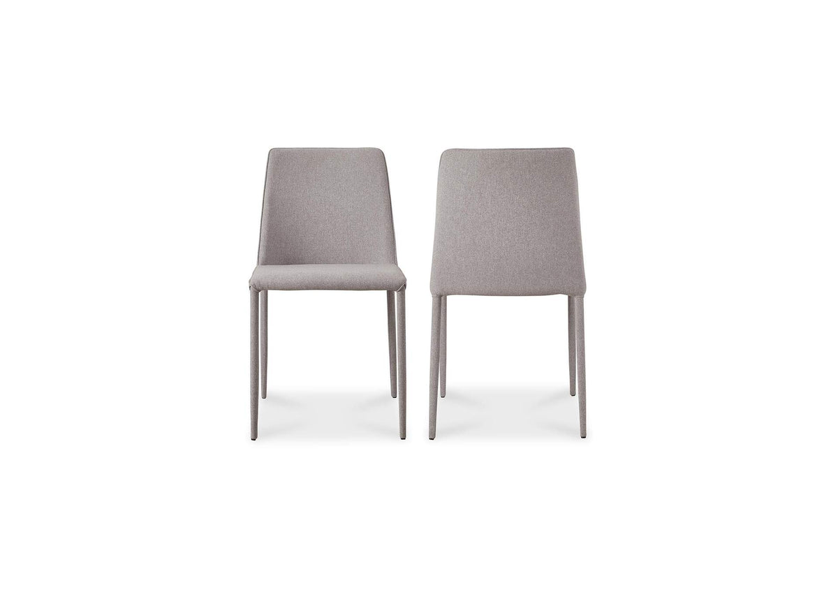 YM-1003-15 Nora Dining Chair Light Grey - Set Of Two