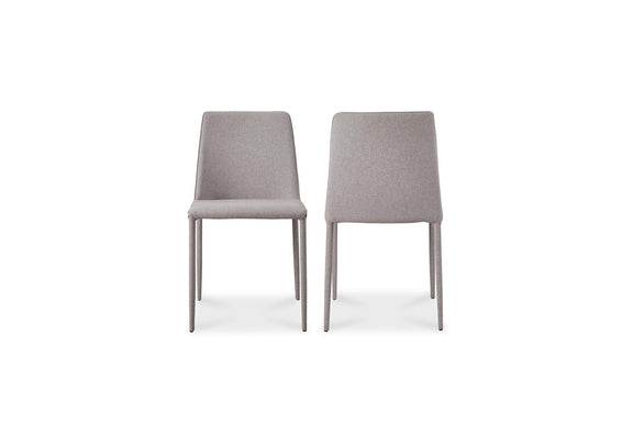 YM-1003-15 Nora Dining Chair Light Grey - Set Of Two