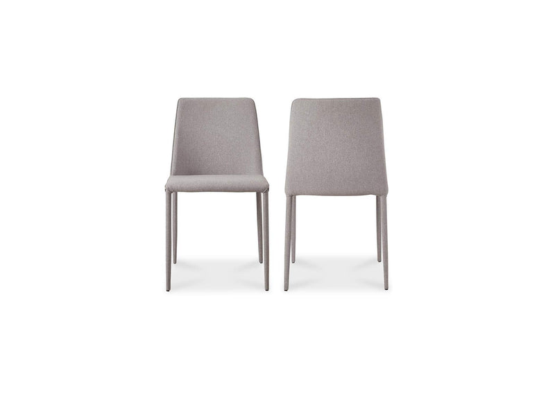 YM-1003-15 Nora Dining Chair Light Grey - Set Of Two