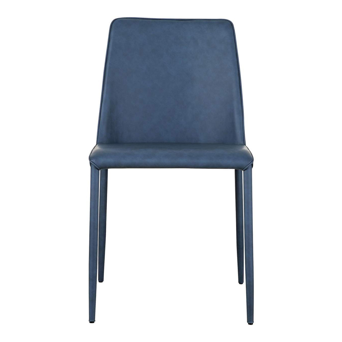 YM-1004-41 Nora Dining Chair Ocean Cavern Grey Vegan Leather - Set Of Two