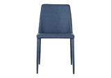 YM-1004-41 Nora Dining Chair Ocean Cavern Grey Vegan Leather - Set Of Two