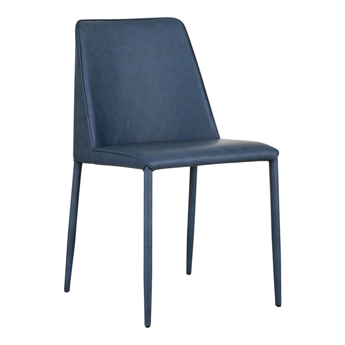 YM-1004-41 Nora Dining Chair Ocean Cavern Grey Vegan Leather - Set Of Two