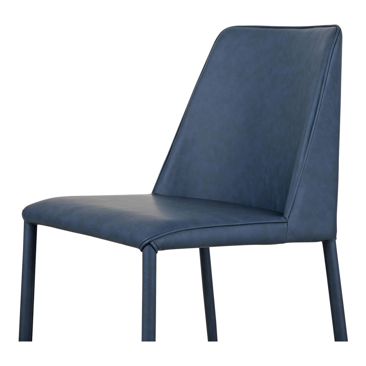 YM-1004-41 Nora Dining Chair Ocean Cavern Grey Vegan Leather - Set Of Two