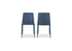 YM-1004-41 Nora Dining Chair Ocean Cavern Grey Vegan Leather - Set Of Two