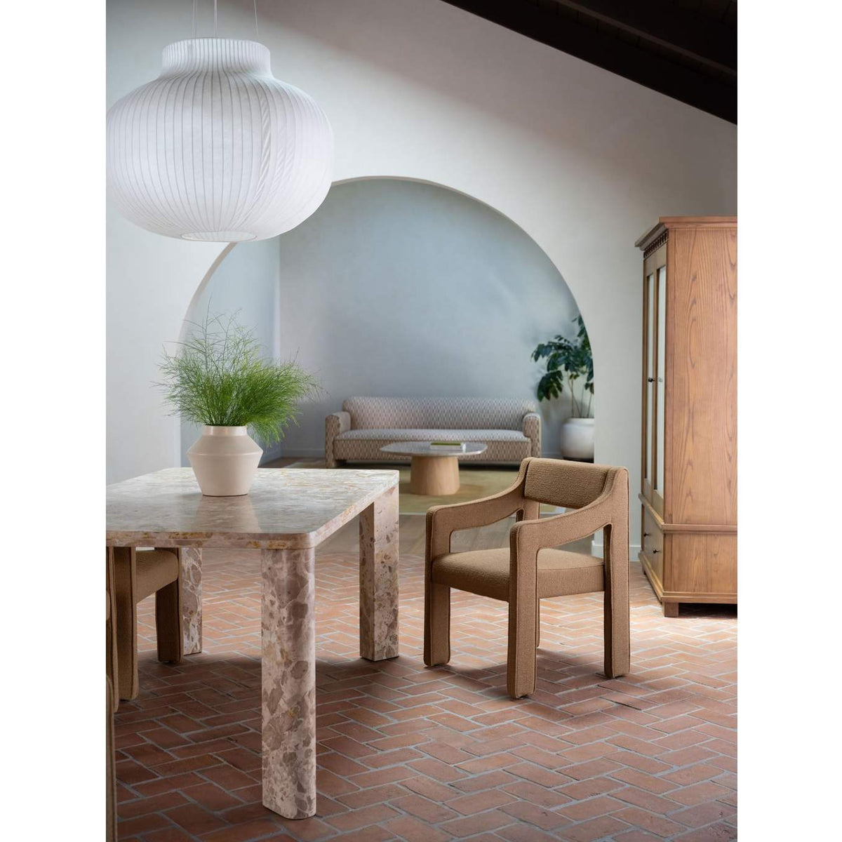 YM-1027-20 Elise Dining Chair Ochre