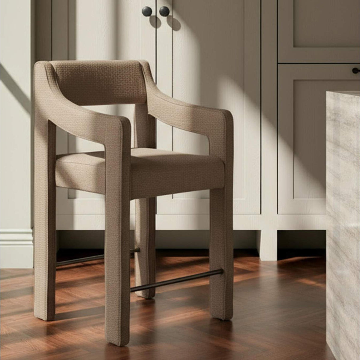 YM-1028-20 Elise Counter Stool Ochre