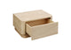 YR-1001-21 Round Off Small Nightstand Light Oak Brown