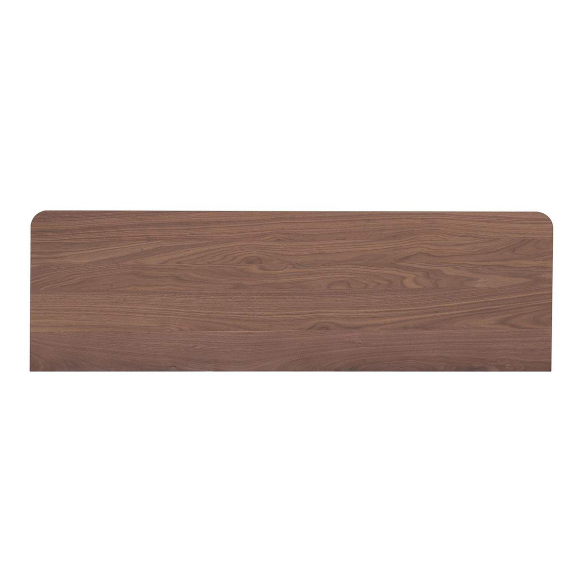 YR-1003-03 Round Off Dresser Walnut Brown