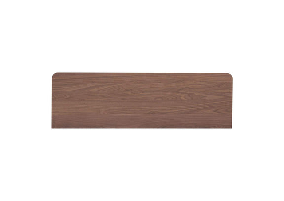YR-1003-03 Round Off Dresser Walnut Brown