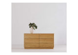 YR-1003-21 Round Off Dresser Light Oak Brown