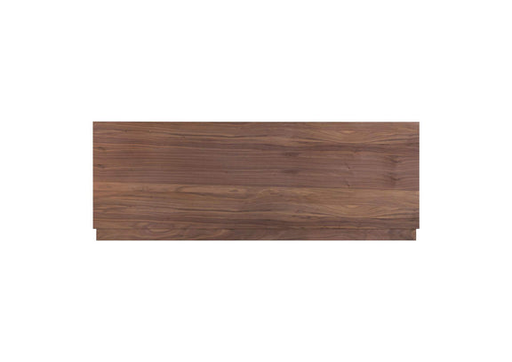 YR-1005-03-0 Round Off Queen Bed Walnut Brown