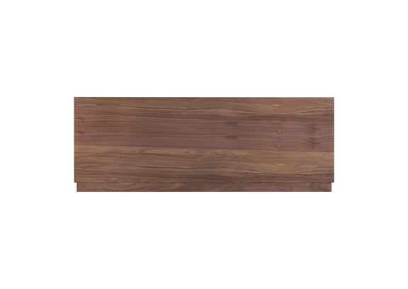 YR-1006-03-0 Round Off King Bed Walnut Brown