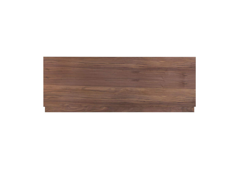 YR-1006-03-0 Round Off King Bed Walnut Brown