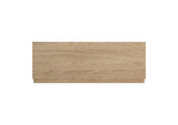 YR-1006-21-0 Round Off King Bed Light Oak Brown