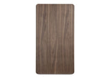 YR-1007-03 Round Off Coffee Table Walnut Brown