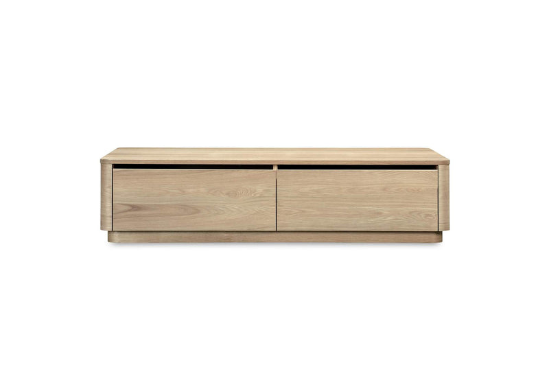 YR-1007-24 Round Off Coffee Table Natural Oak