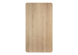 YR-1007-24 Round Off Coffee Table Natural Oak