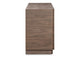 YR-1008-03 Round Off Sideboard Walnut Brown