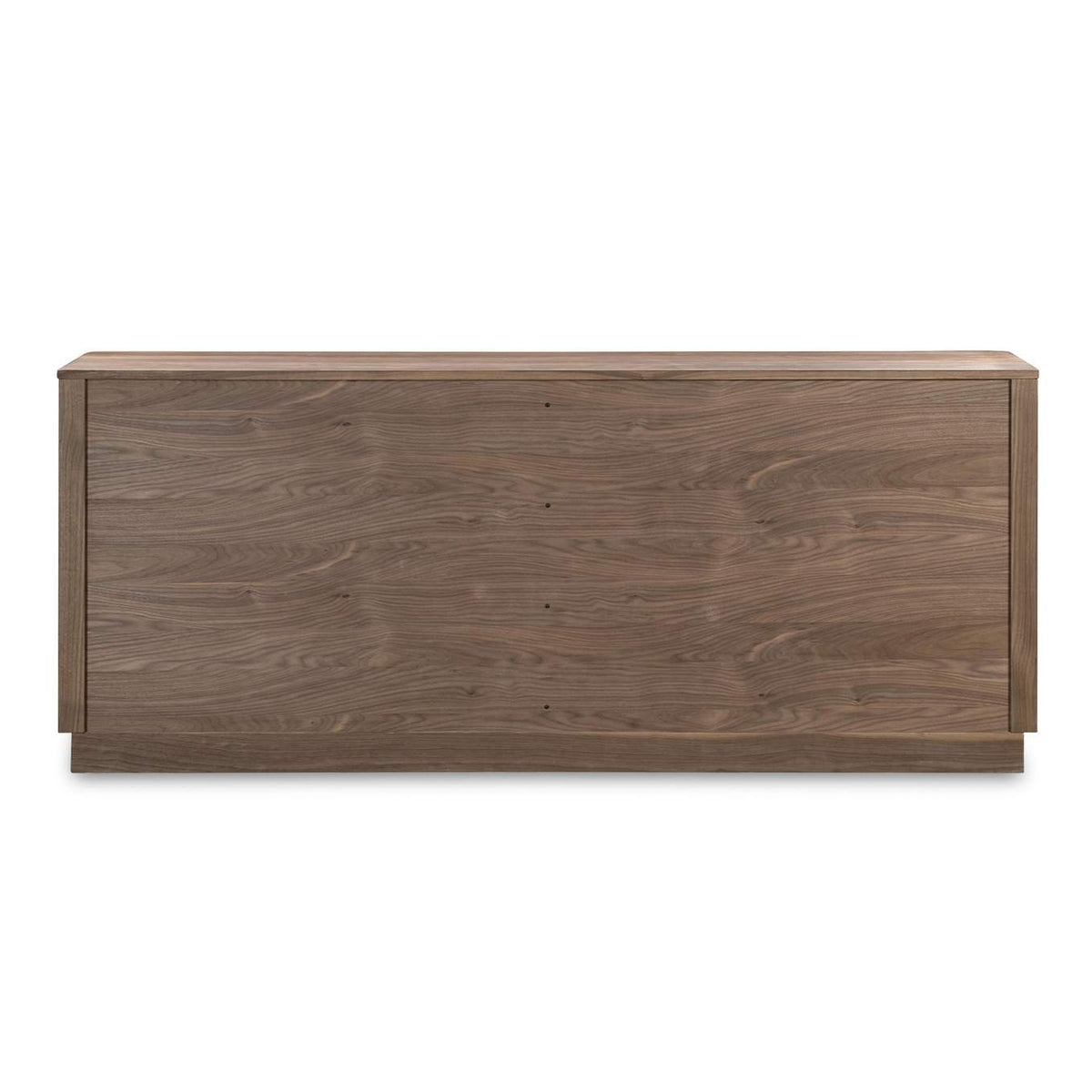 YR-1008-03 Round Off Sideboard Walnut Brown