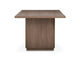 YR-1009-03-0 Round Off Small Dining Table Walnut Brown