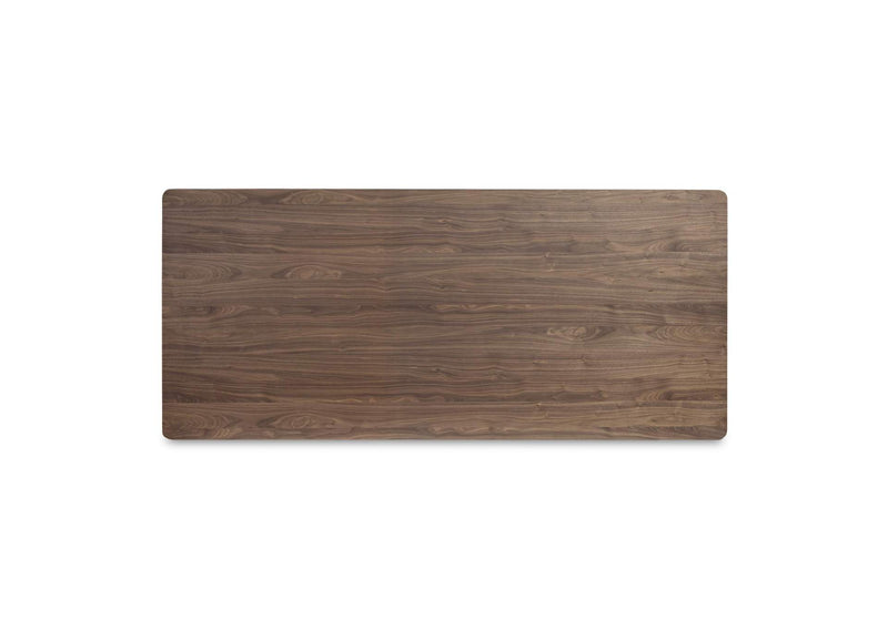YR-1009-03-0 Round Off Small Dining Table Walnut Brown