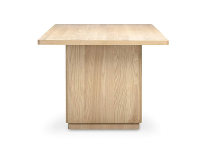 YR-1009-24-0 Round Off Small Dining Table Natural Oak