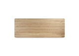 YR-1011-24-0 Round Off Large Dining Table Natural Oak
