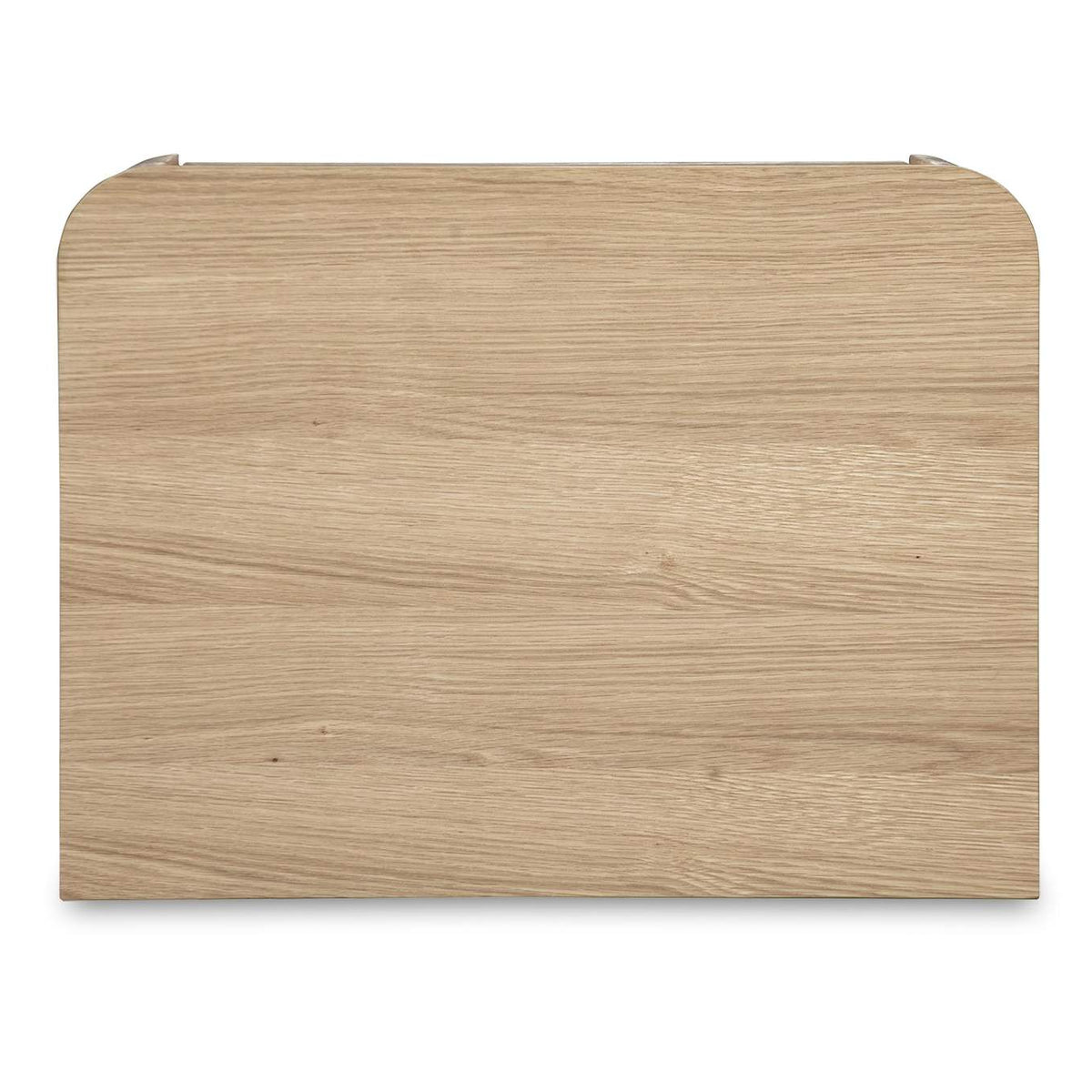 YR-1013-24 Round Off Tall Nightstand Natural Oak